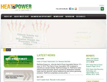Tablet Screenshot of heatispower.org